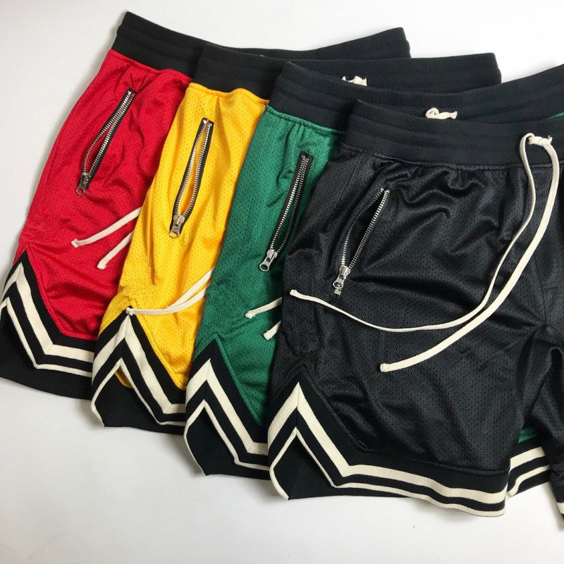 Summer Thin Mesh Sports Shorts