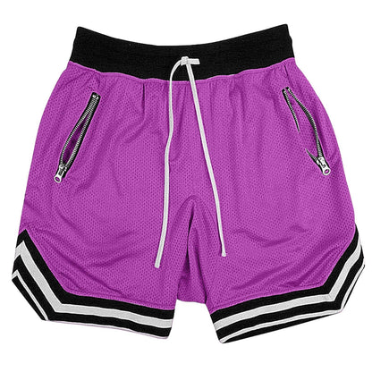 Summer Thin Mesh Sports Shorts